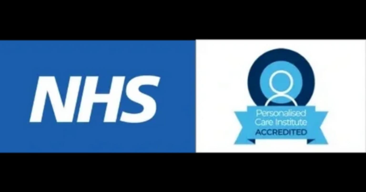 NHS Personalised Care Institute Accredited